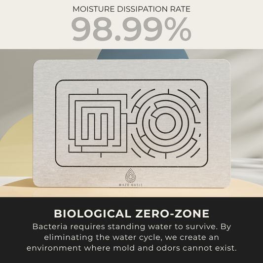 The Zero-Maintenance Stone Mat for Smart Bathrooms