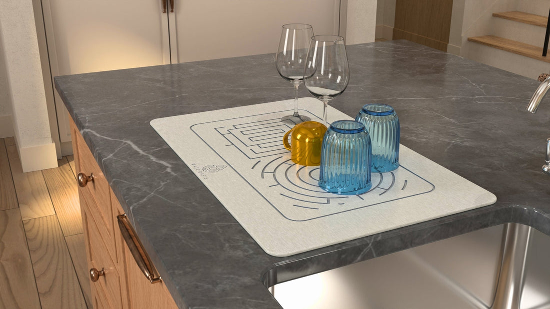 The Kitchen Counter Petri Dish: Why Microfiber Dish Mats Fail Hygiene Tests
