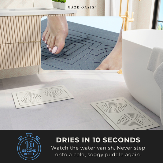 Stone Bath Mat vs Memory Foam: The Ultimate 2026 Comparison