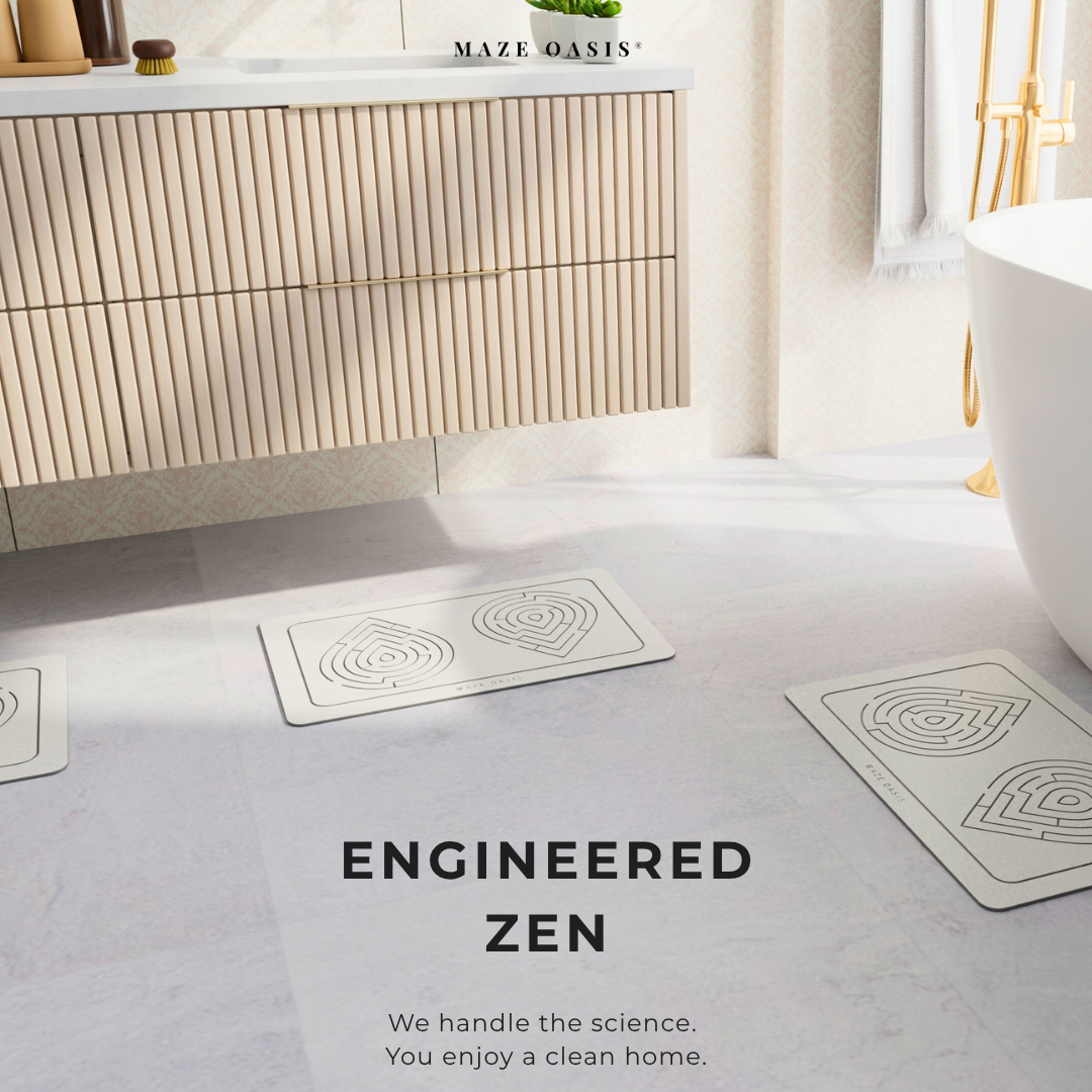 The Best Bath Mat for Modern Walk-In Showers & Open Bathrooms