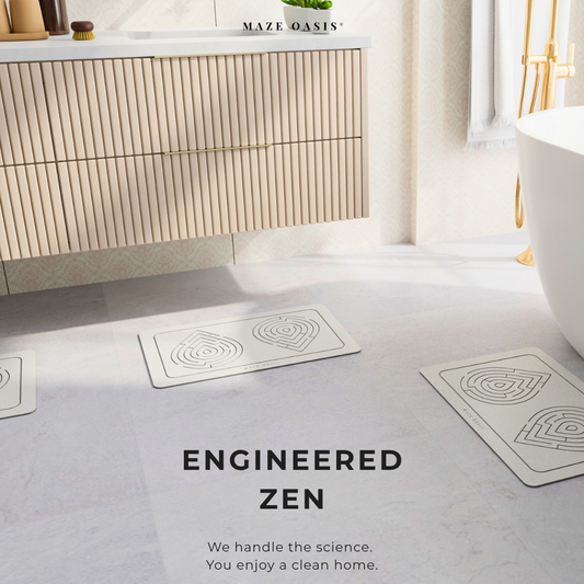 The Best Bath Mat for Modern Walk-In Showers & Open Bathrooms