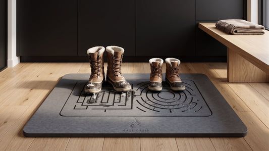 The Best Absorbent Boot Mat for Luxury Mudrooms & Entryways