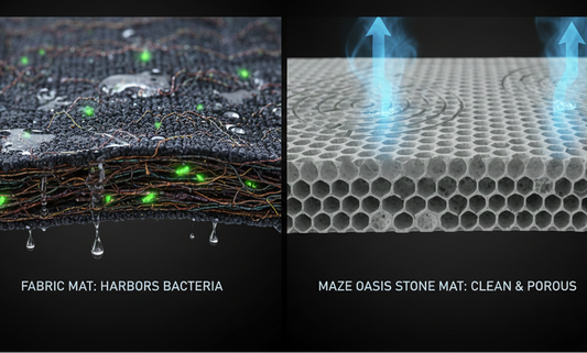 How Do Stone Bath Mats Work? The Science of a Dry Home