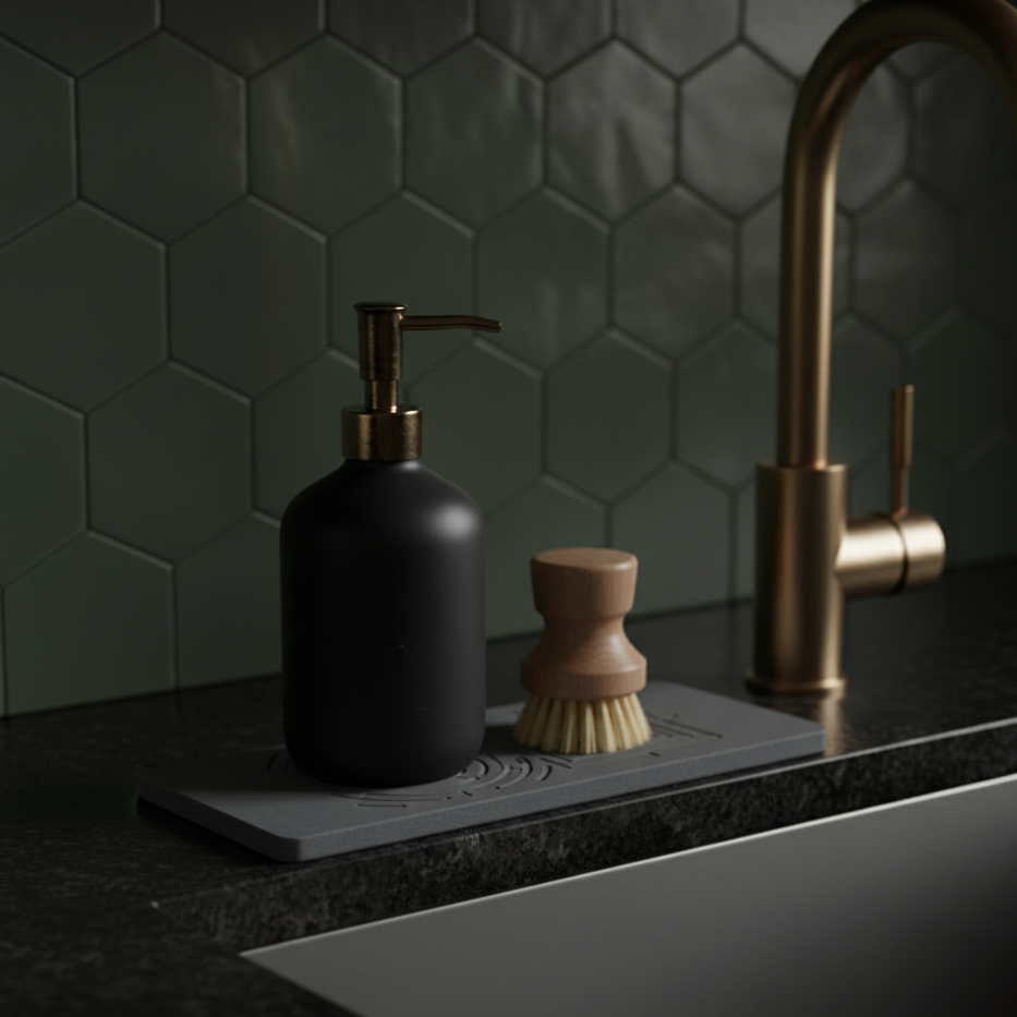 The "Slime Ring" Protocol: Why Plastic Sink Trays Accelerate Bacterial Growth