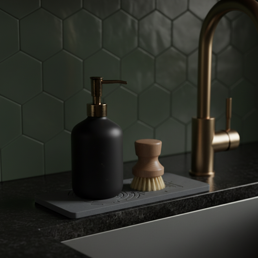 The "Slime Ring" Protocol: Why Plastic Sink Trays Accelerate Bacterial Growth