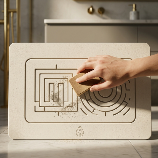 Diatomaceous Earth Bath Mat Cleaning: The 1-Minute Guide for 2026