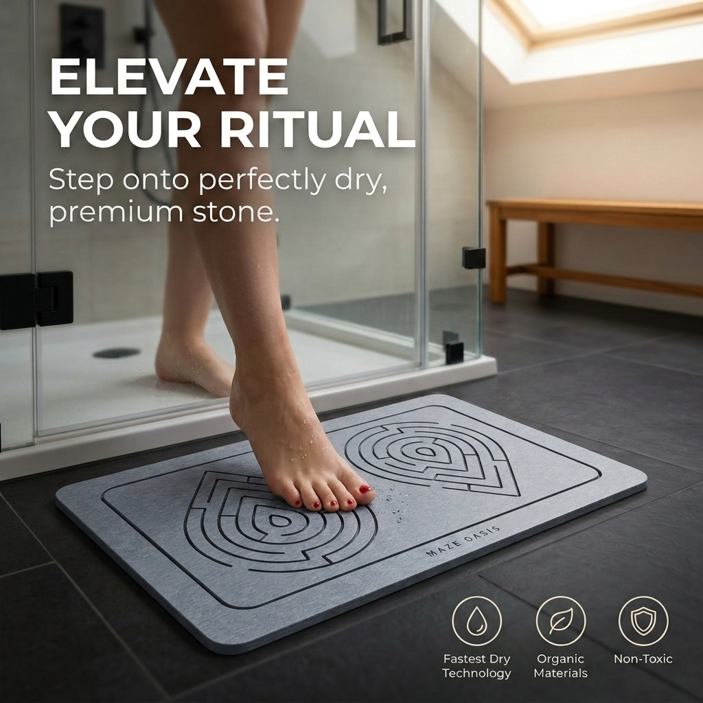 Why Is My Bath Mat Always Wet? The 2026 Engineering Fix