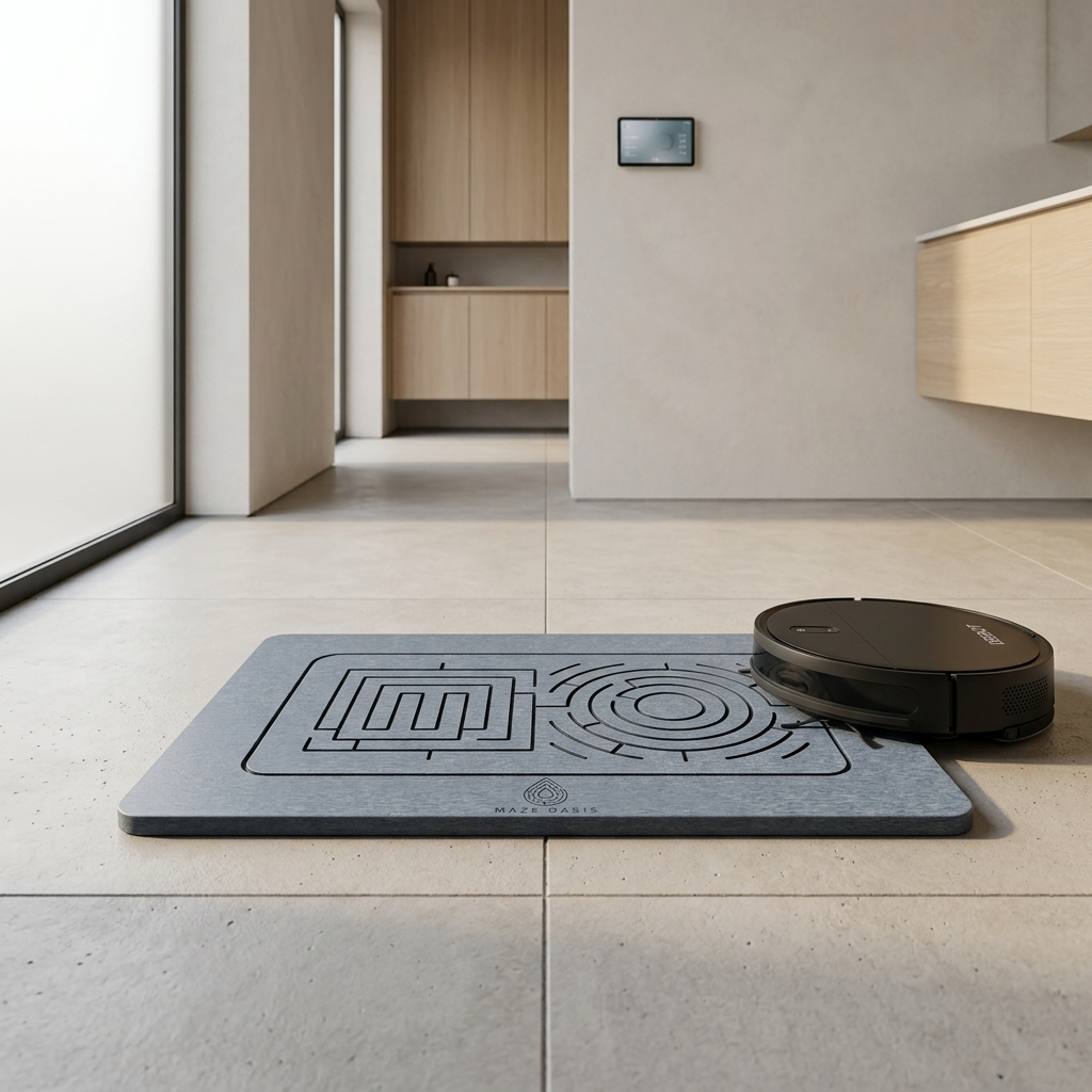 The Best Robot Vacuum Compatible Bath Mat for Smart Homes