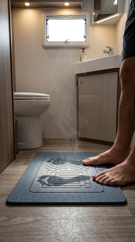 The Best Bath Mat for RVs & Campers: The 2026 Engineering Guide