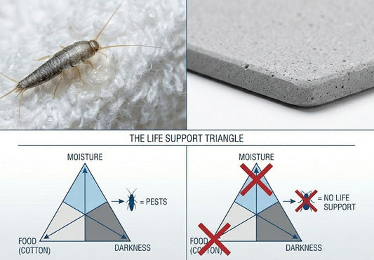 Silverfish & Cotton: Why Pests Love Your Bath Rug (And How to Starve Them)