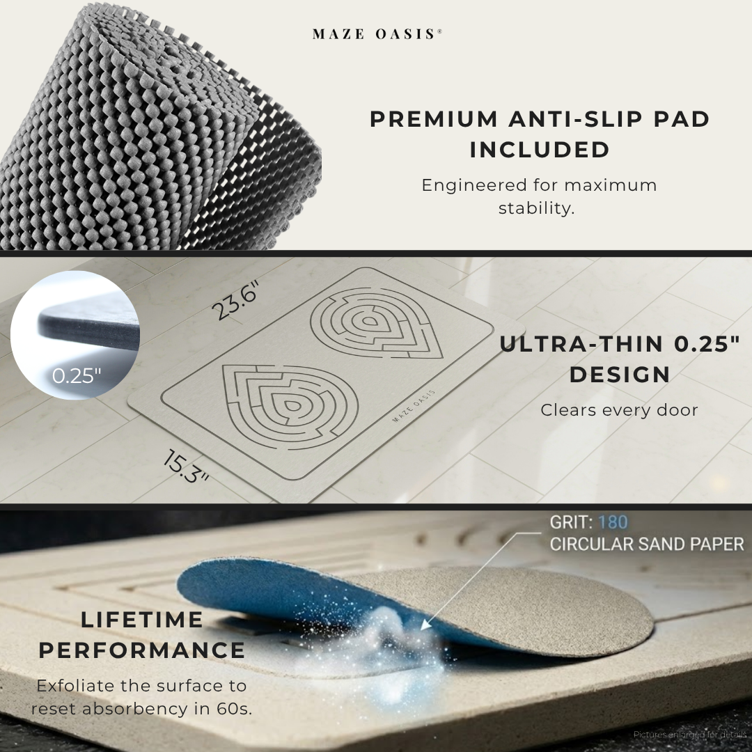 Diatomite Stone Mat